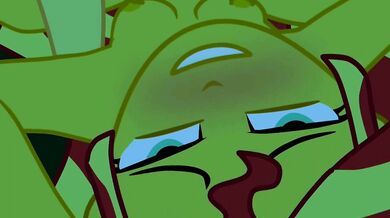 Watch the magical girls of My Little Pony go wild as they ride on Miss Shimmer's pink velvet butt!