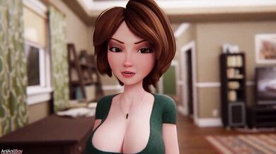 'Sexy Young Stepmom Pleasures Her Stepbrothers'