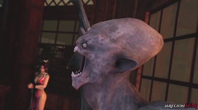 "Sexual Tension Rises as Nyotengu and Tourmentor Battle It Out in the Bedroom!"