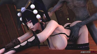 "Sexual Tension Rises as Nyotengu and Tourmentor Battle It Out in the Bedroom!"
