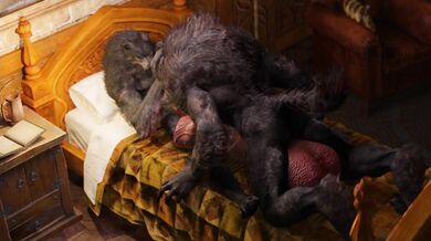 "A Wild Night with the Wolves: Dad and Son Get It On!"