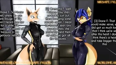 'The Adventures of Mrs. Foxington and the Guard: Pregnant by a Thief'