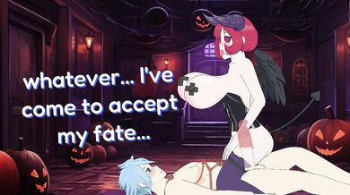 'Tempted by a demonic seductress, Cupid's Lust'