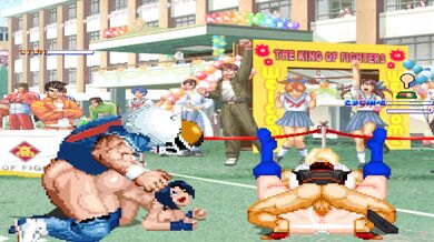 "Sexy Superheroes Meet Hentai Mugen: Brian Battler and Kim Dong Hwan with Power Girl and Raven"