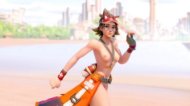 "Kiriko's Hentai Beach Adventure via Lifeguard, Part 1 - [BustyMix]".