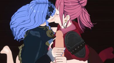 Married Couples' Sexy Swing Party: Marianne and Hilda Take on Two Big Cocks!