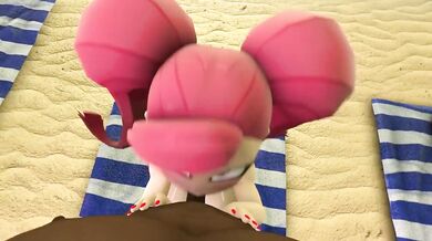 'The Brave One at the Beach'