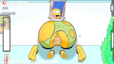 Marge Simpson goes down on the Glory Hole, getting fucked by multiple men in the Hole House.