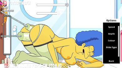 'Homer Marge: Double Dildo Fucking in the Hole House'