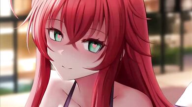 "Sexual Tension Rises as Rias Gets Frisky with her Personal Devil Assistant, Ginhaha"