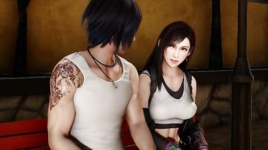 "The Rampant Lust of Tifa Lockhart's Orgy Night!"