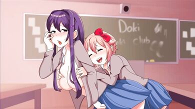 "Yuri Sayori Boob Job (KT Edit) ~ BigDarkPP"