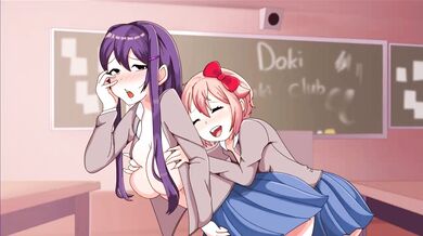 "Yuri Sayori Boob Job (KT Edit) ~ BigDarkPP"