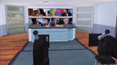 "The Vampire Sims and the News Invasion - A Hentai Porn Parody"