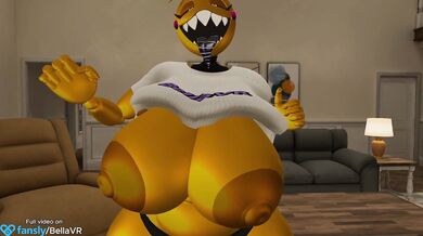 "Sexy Doll with Huge Tits Bounces in Hyper-Active Toy Chest"