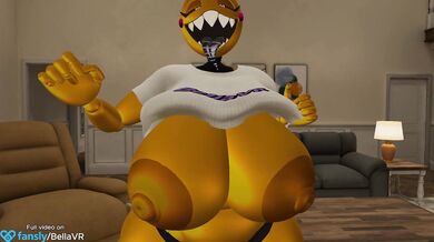 "Sexy Doll with Huge Tits Bounces in Hyper-Active Toy Chest"