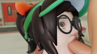 "Tempting Treats: Honeydew Mei Giving Blowjobs!"