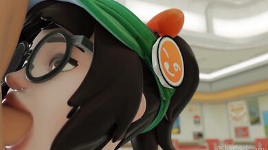 "Tempting Treats: Honeydew Mei Giving Blowjobs!"