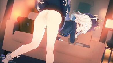 "Busty MILF and Furina - Tomboy HMV CROSSMIX"