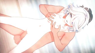 "Busty MILF and Furina - Tomboy HMV CROSSMIX"