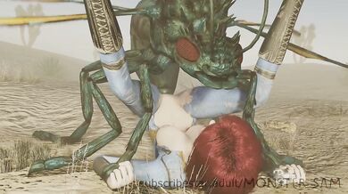 'Busty Beauty and the Beast: A Tale of Erotic Dominance'