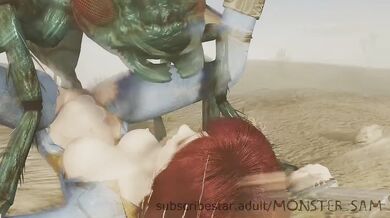 'Busty Beauty and the Beast: A Tale of Erotic Dominance'