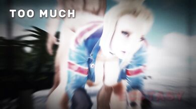 'Sexy Ass Cammy Seduces Chun-Li in a Bathroom Stall'