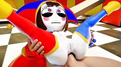 Porn Star Pomni's New Test: The Examination of Her Oral Skills