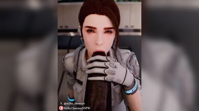 'Haley plays her mind game on a massive black bullseye. [MILKYCHESTNUT-NSFW]'