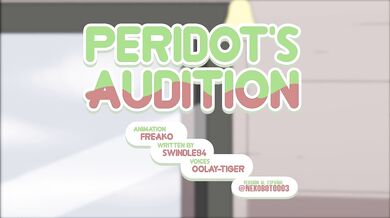 'Bubble Butt Bento Bonanza: Peridot's Spanish Neko-bot Audition'