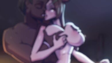 "Unleashing the power of my thrusts, I grind her down to a mind-blowing climax!"