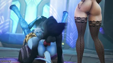 WoW - Hentai Manga Video x Porn Movie - Quavez Production presents "Only Wolves"