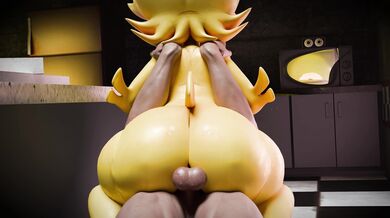 'Sexy MILF's Anal Bounce-a-thon with Chikubobo Ass! 4K Ultra HD Baby Moon Art Porn'