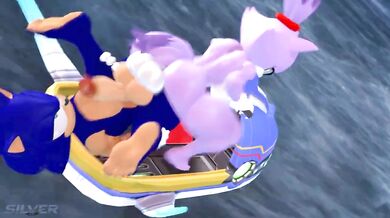 "Midnight Heat: A Blazing Ride on a Jet Ski with Scorching Passion!"