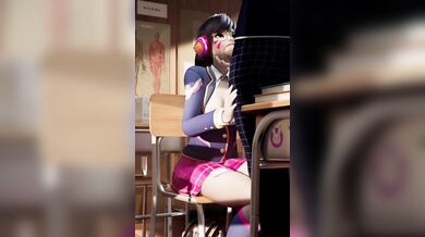 "D.va's Exposed Lust - An Endless Stream of Hentai Adventures!"