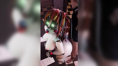 "Scrap, Baby Standing Doggy-Style in 4K Ultra HD - Baby Moon Art".