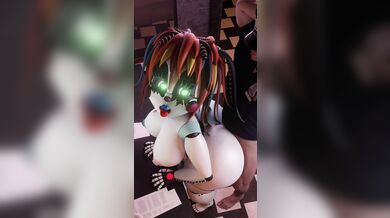 "Scrap, Baby Standing Doggy-Style in 4K Ultra HD - Baby Moon Art".