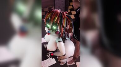 "Scrap, Baby Standing Doggy-Style in 4K Ultra HD - Baby Moon Art".