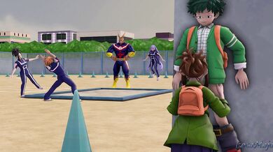 'Deepthroat Mastery: Uraraka Oral-ly Devouring Deku's Cock during Training'