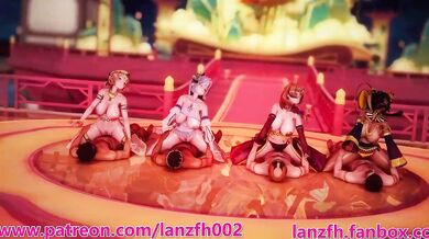 'Lustful Lingerie Lapdance with Sultry Strangers'