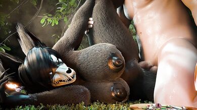 "Jungle Adventure: The Temptress and the Hunter"