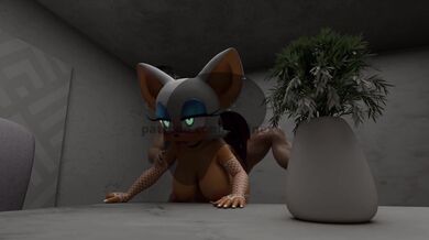 'Loving the Bat: Rouge Gets Fucked by Her Friend'