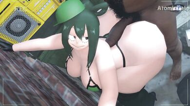 "Sexual Tension Rises as Frog Girl Surrenders to the Mighty BBC"