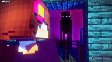 Minecraft's Jenny Belle explores her melancholic side on a hill, as she gets intimate with herself in an unconventional way.