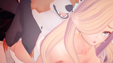 "(ValkyreVi) Doggies with a Bone!"