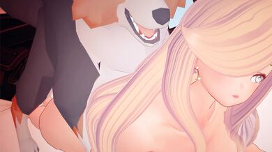 "(ValkyreVi) Doggies with a Bone!"