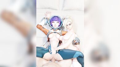 '"Watch" Over Me: The Thrill of a Threesome with Juno and Mercy (Overwatch)'