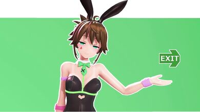 'The Rabbit Hole Club: KemKem's MMD Adventure with Bare Legs'