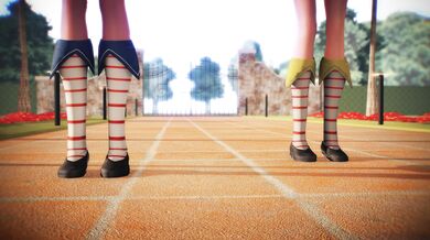 "Miku and Rin Dance Chocolate Cream (000MMD)"