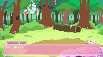 'Bedtime Stories for Little Ponies - Rainbow Dash and Her Sexy Sim Wife'